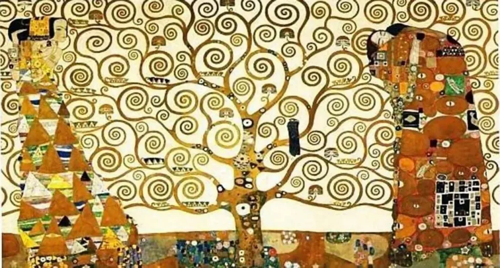 AĞAÇLAR 2 gustav klimt hayat agaci