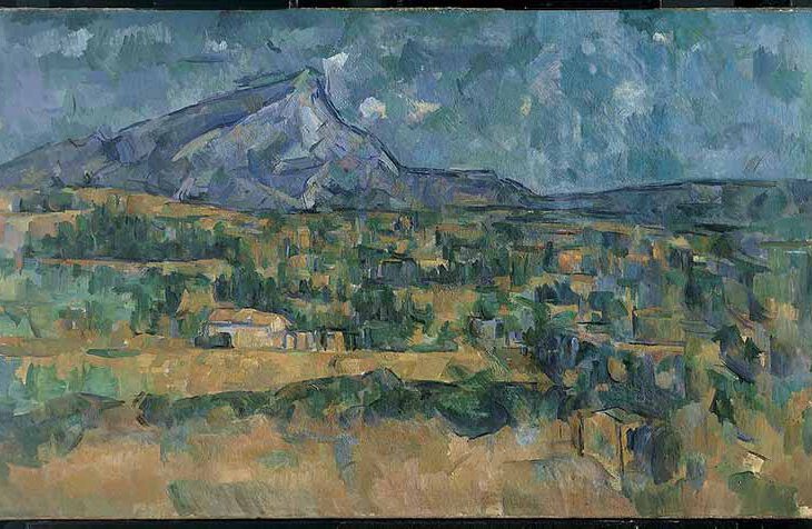 paul cezanne Aziz Victoire Dagi Serisi